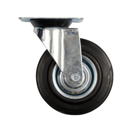 VOREL Furcă pivotantă industrială roată 125 mm 100 kg