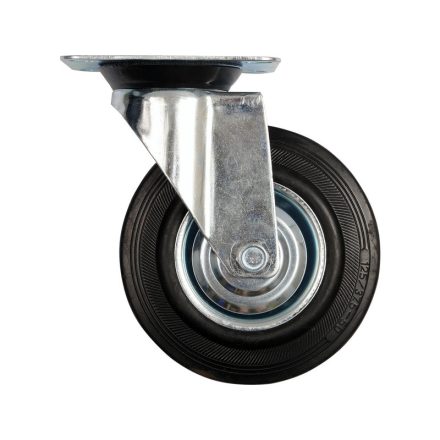 VOREL Furcă pivotantă industrială roată 200 mm 150 kg