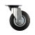 VOREL Furcă pivotantă industrială roată 200 mm 150 kg