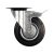 VOREL Roata industriala cu frana pivotanta 75 mm 40 kg