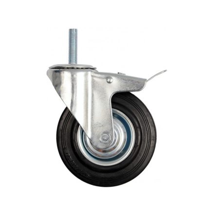 VOREL Furcă pivotantă industrială roată 200 mm 150 kg
