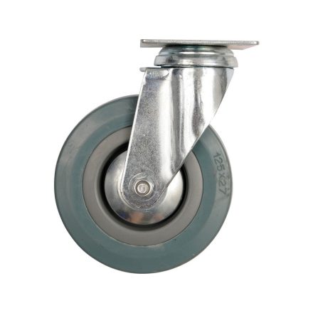 VOREL Furcă pivotantă industrială roată 50 mm 20 kg