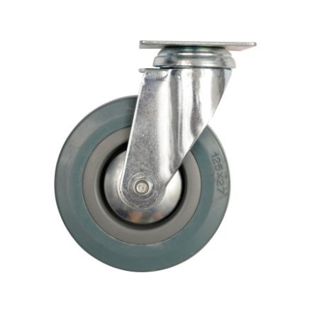 VOREL Furcă pivotantă industrială roată 50 mm 20 kg