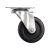 VOREL Furcă pivotantă industrială roată 40 mm 20 kg