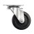 VOREL Furcă pivotantă industrială roată 50 mm 25 kg