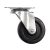 VOREL Furcă pivotantă industrială roată 65 mm 30 kg