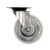 VOREL Furcă pivotantă industrială roată 75 mm 40 kg