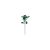 Aspersor FLO Impulsus cu freza metal, 6 functii