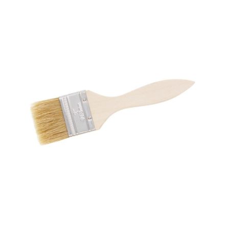 Perie dublă cu mâner din lemn de esență tare 2,5"