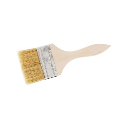 Perie dublă cu mâner din lemn de esență tare 3,5"