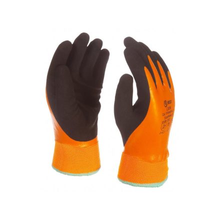 FROSTBEAR(W)/11 Mănuși de lucru căptușite până la încheietura mâinii, cu un strat de latex impermeabil