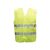 Vestă cu dungi reflectorizante galben FLUO L