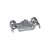 Clemă metalică semicirculară ignifugă CELO cu prefixare M6 dublă (100 buc)
