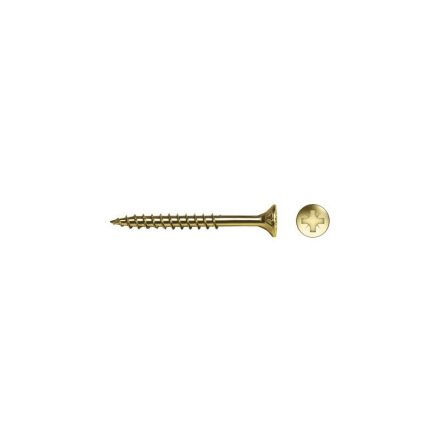 Șurub PAL CELO VELOX 4,0 x 70 mm, filet complet, PZ, zinc alb (200 buc)