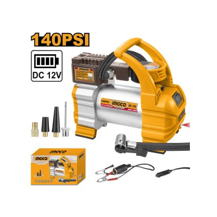 INGCO Compresor auto 12 V 10 bar