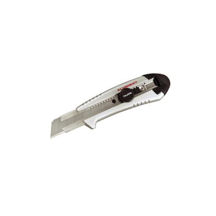 TAJIMA Cuțit Aluminist cu lamă retractabilă, 25 mm, cu șurub