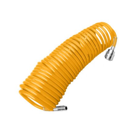 INGCO Furtun spiralat pneumatic 8 mm x 15 m