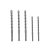 INGCO Set de burghie pentru roci, 5 piese, 6-12 mm SDS-Plus
