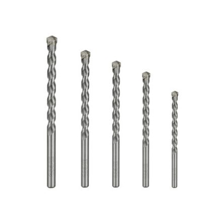 INGCO Set de burghie pentru roci 5 piese 4-10 mm cilindric