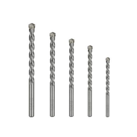 INGCO Set de burghie pentru roci 5 piese 4-10 mm cilindrice