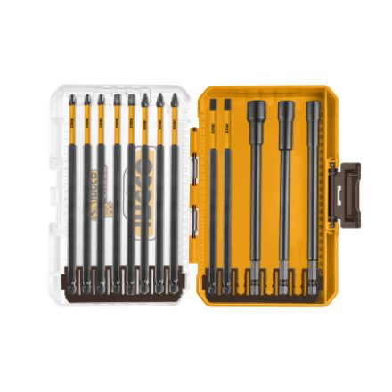 INGCO Set capete bit lungi Impact, 13 piese S2