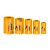 Set de freze bimetalice INGCO, 7 piese, 19-35 mm