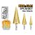 INGCO Set de burghie în trepte, 3 piese, 4-32 mm HSS