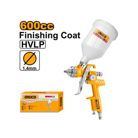 INGCO Pistol de vopsit 600 ml HVLP