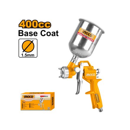 INGCO Pistolet de pulverizare vopsea 400 ml