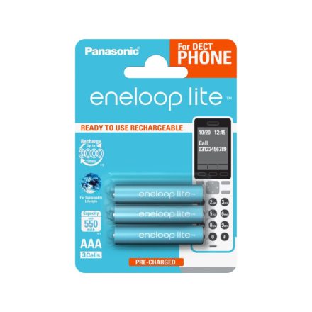 ENELOOP lite AAA/micro baterie 1,2 V 550 mAh (3 buc)