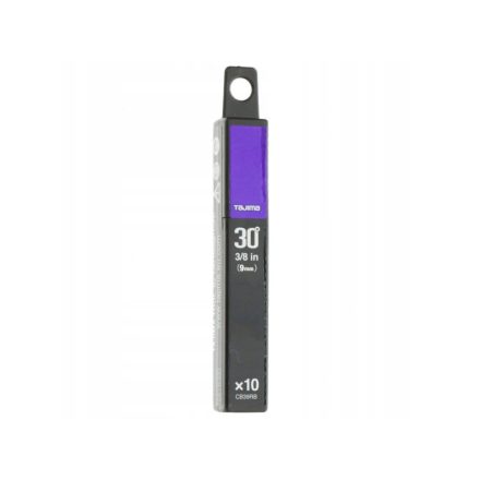 TAJIMA Razar Black Acute Lamă segmentabilă 9 mm (unghi de 30°) (10 bucăți)