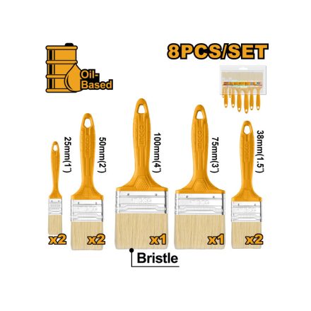 INGCO Set de pensule 8 piese