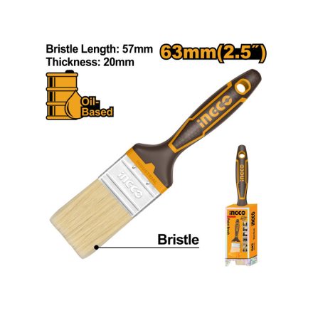 INGCO Pensulă 2,5" cu mâner moale