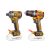 INGCO Set de unelte cu acumulator 20 V Masina de gaurit-cu percutie 66 Nm+Masina de insurubat cu percutie 1/4" 285 Nm (2 baterii + incarcator)