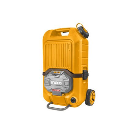 INGCO Mașină de spălat cu presiune pe baterie 80 bar cu rezervor de 15 l fără perii de carbon 2 x 20 V (fără baterie și încărcător)