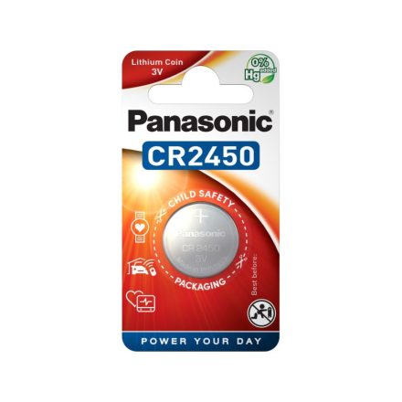 PANASONIC CR2450 cu litiu monedă 3 V