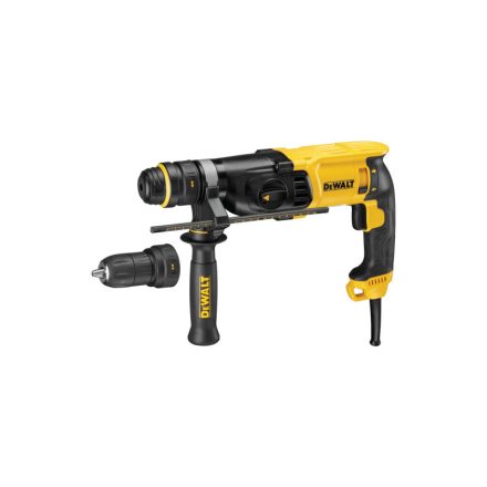 DEWALT Ciocan combinat SDS-Plus / mandrină rapidă, 800 W, 2,8 J (valiză) D25134K