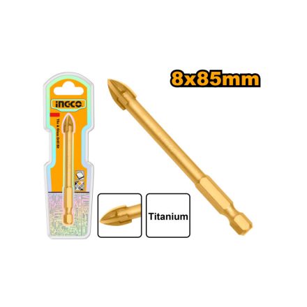 INGCO Burghiu pentru sticlă și gresie, prindere de 8 mm