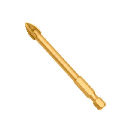 INGCO Burghiu pentru sticlă și țiglă 10 mm cu prindere de bit