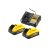 DEWALT Powerstack Set de baterii și încărcător 18 V (2 x 5 Ah) DCB1104H2