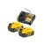DEWALT XR Set baterie și încărcător 18 V (2 x 5 Ah) DCB1104P2