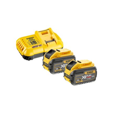 Set baterie DEWALT FlexVolt și încărcător rapid 18 V (2 x 12 Ah) DCB118Y2
