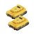 Baterie DEWALT XR 18 V / 2 x 2 Ah DCB183D2