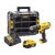 DEWALT Mașină de găurit cu percuție cu acumulator 18 V (1 x baterie de 4,0 Ah + încărcător + TSTAK) DCD776M1T