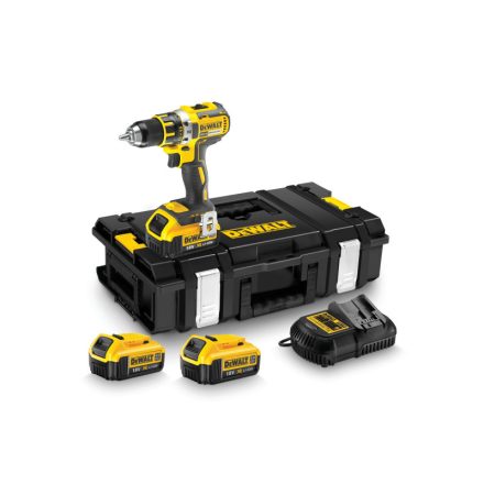 DEWALT Mașină de găurit cu percuție cu acumulator 18 V (3 x 4,0 Ah baterie + încărcător) DCD790 m3