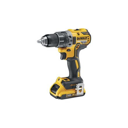 DEWALT mașină de găurit cu acumulator 18 V fără perie de cărbune (2 x 2,0 Ah baterie + încărcător) DCD791D2