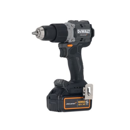 DEWALT/McLaren Mașină de găurit cu percuție cu baterie 18 V 90Nm (2 x 5,0 Ah baterie + încărcător + TSTAK)