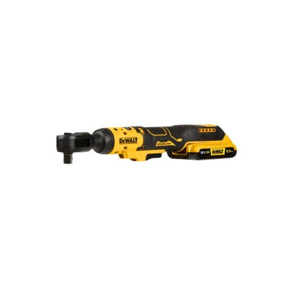 DEWALT Cheie cu clichet fără fir 18 V (1 x 2,0 Ah baterie + încărcător) DCF512D1