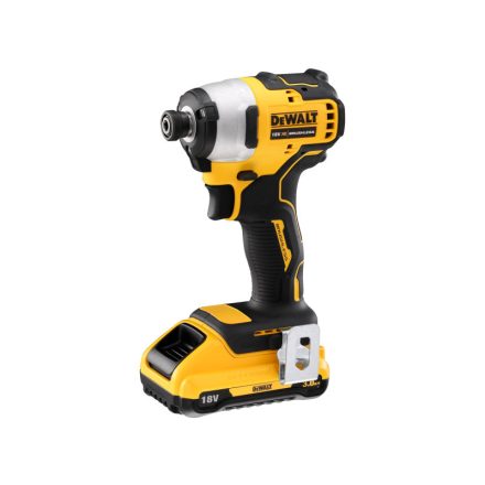 Șofer cu impact DEWALT 18 V fără perie de cărbune (2 x baterie de 3,0 Ah + încărcător + TSTAK) DCF809L2T