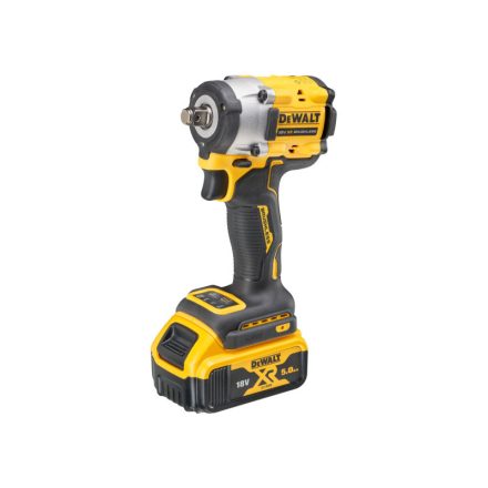 DEWALT șofer cu impact fără fir 18 V (2 x 5,0 Ah baterie + încărcător + TSTAK) DCF921P2T